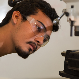 Mexico Manufacturing worker being trained