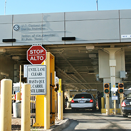 Crossing Goods at US- Mexico Border