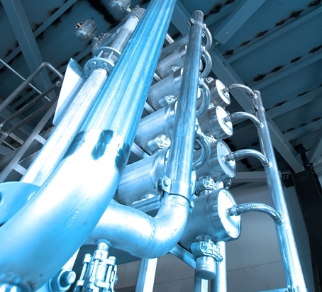 Picture of a large manufacturing structure in a factory located in Mexico.