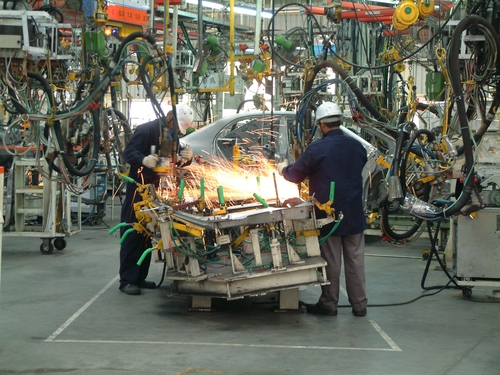 Automotive production is spreading to Mexico.