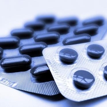 There is a pack of pills still packaged in a safe form.